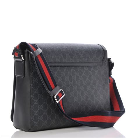 gg supreme messenger bag replica|gucci gg black messenger bag.